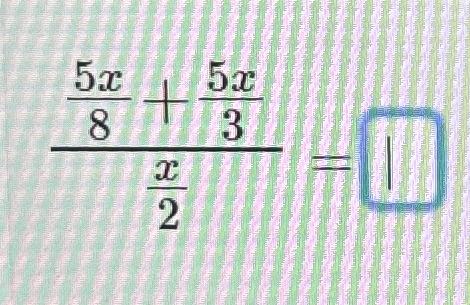 3х 8х 5