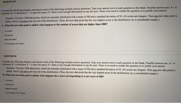 Solved 1 points Save QUESTION 35 Consider the following | Chegg.com