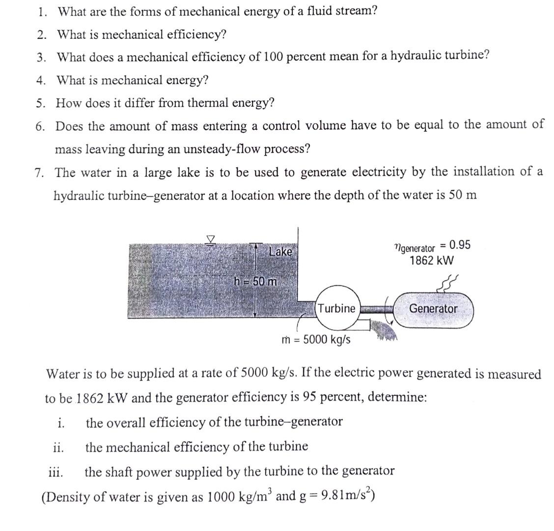 solved-1-what-are-the-forms-of-mechanical-energy-of-a-fluid-chegg