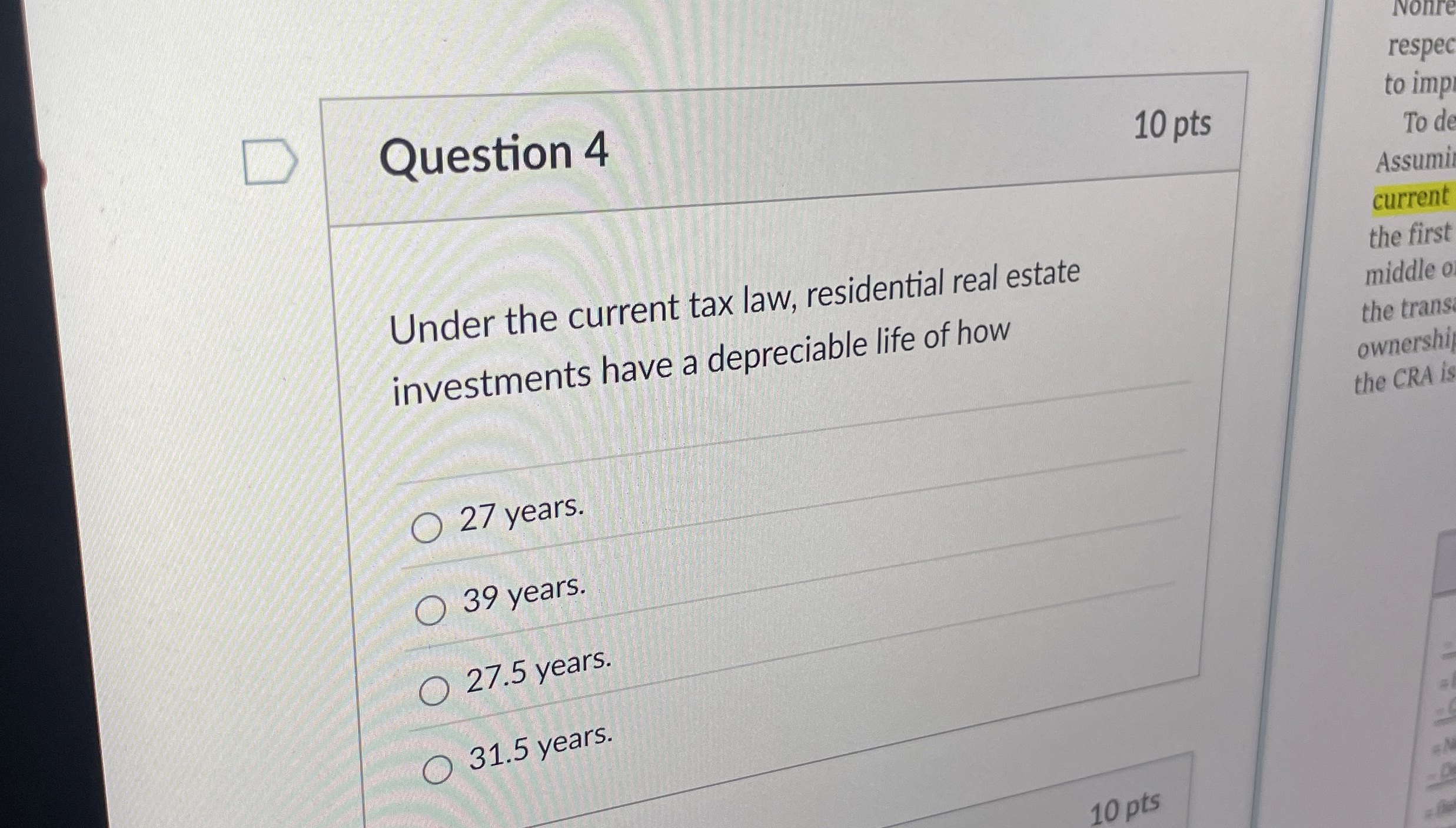 Solved Question 410 ﻿ptsUnder the current tax law,