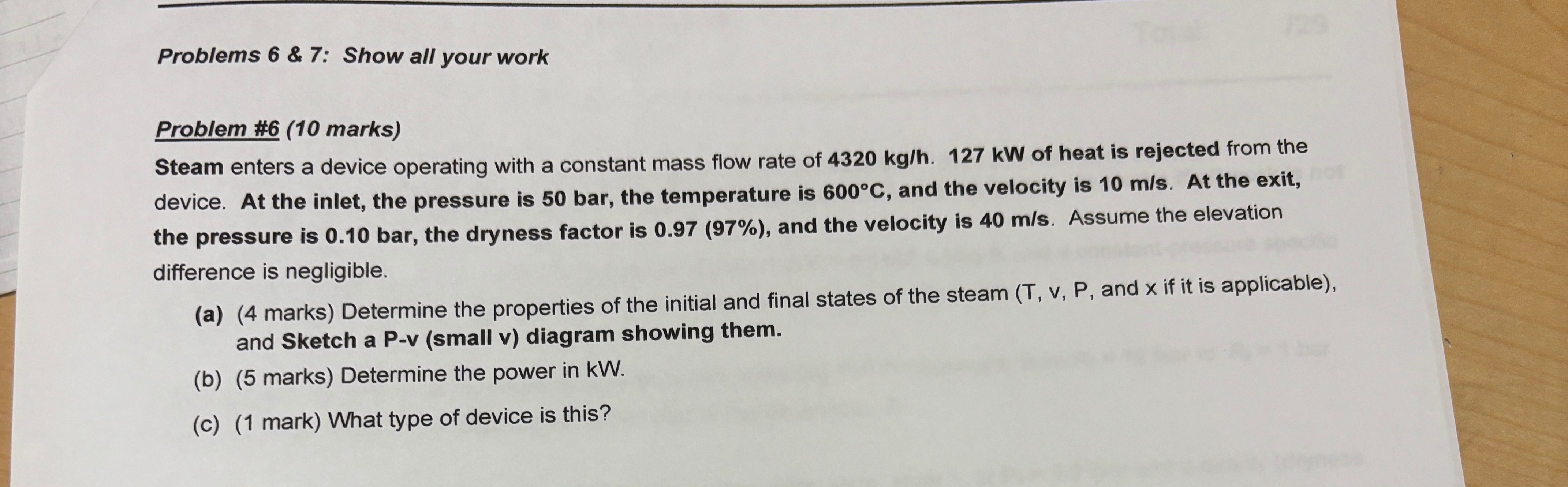 [Solved] Problems 6 & 7 Show all your work Problem 6