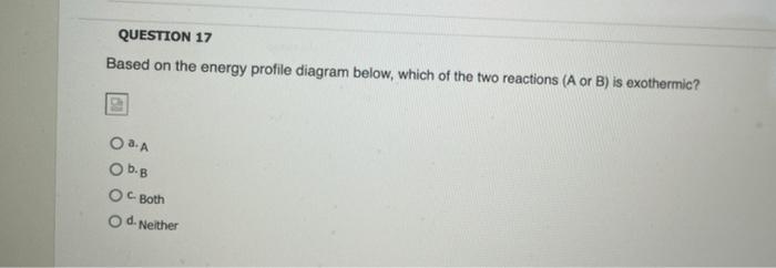 Solved QUESTION 15 Consider The Generic Reaction Of A And B | Chegg.com