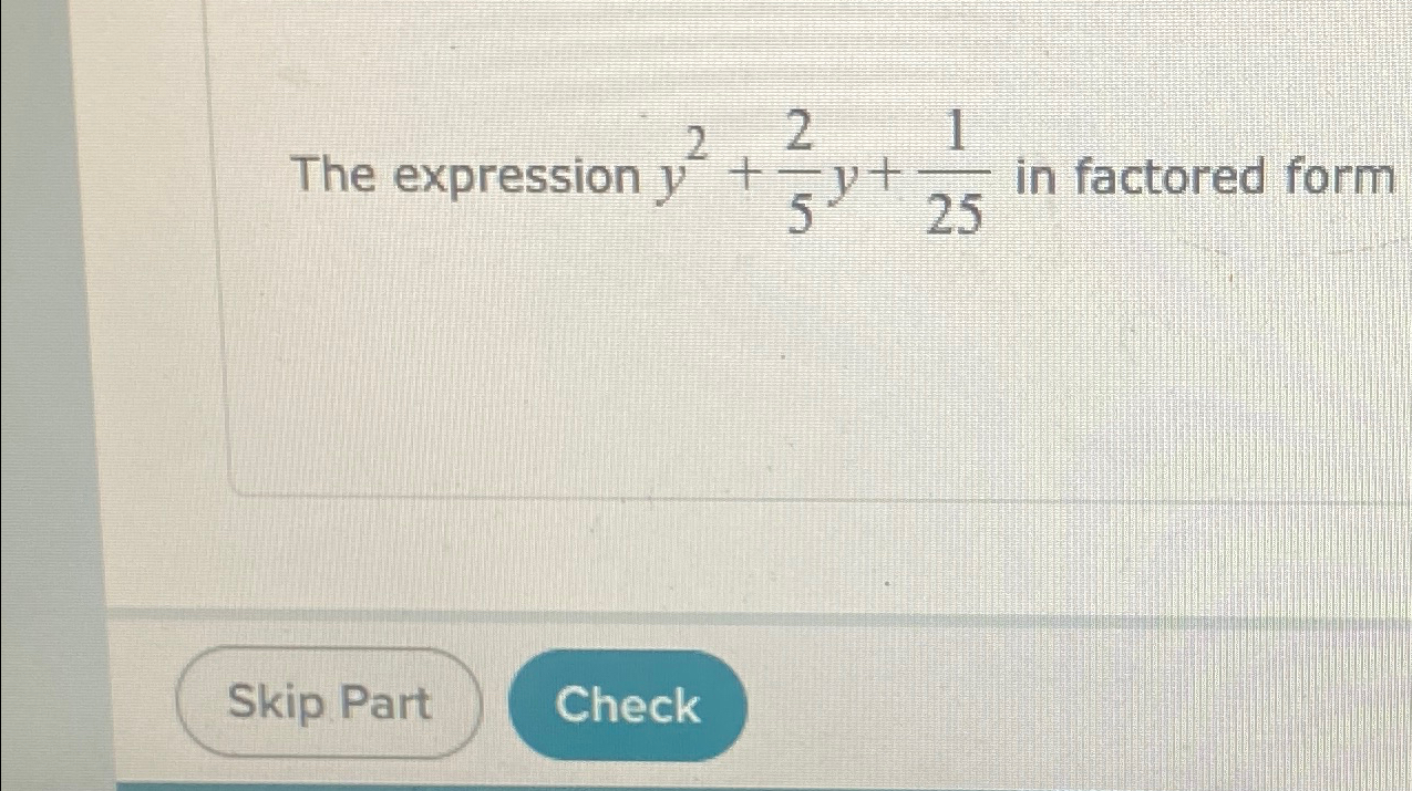 9y 2 30y 25 factored