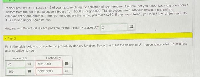 Solved Rework problem 31 in section 4 2 of your text, | Chegg.com
