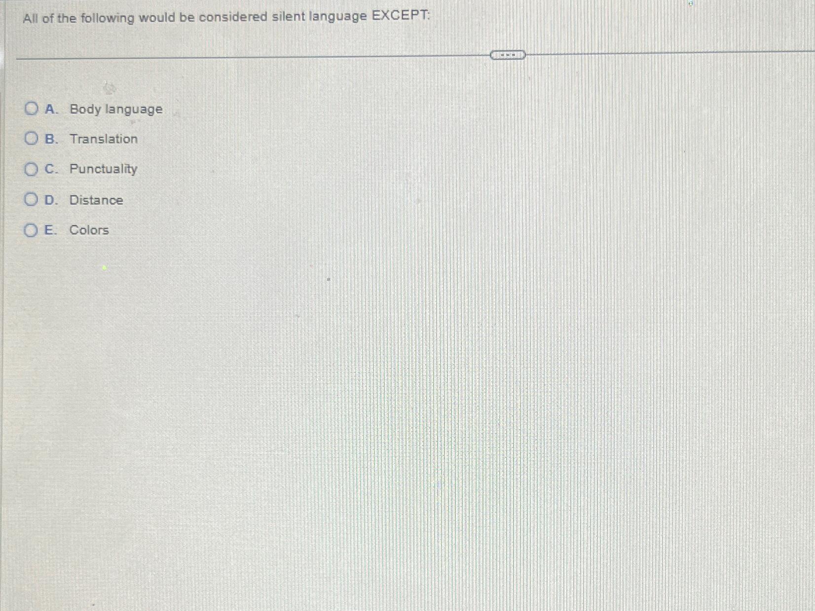 solved-all-of-the-following-would-be-considered-silent-chegg