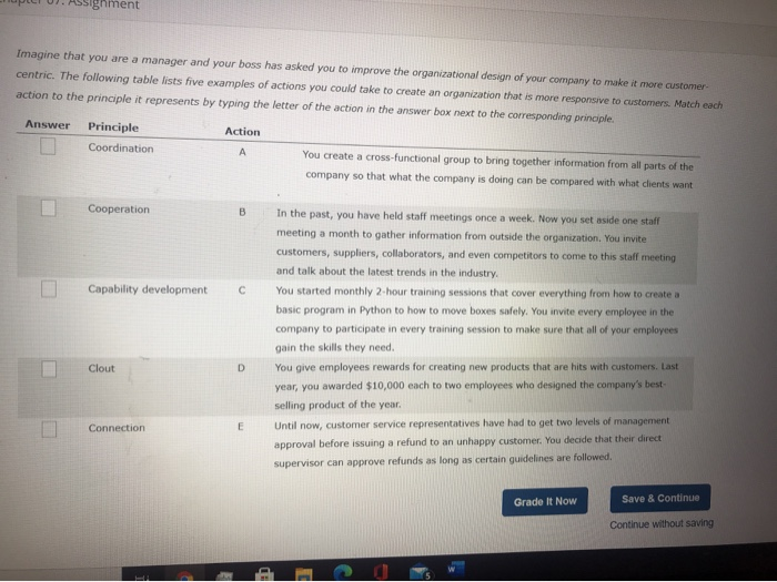 Solved Assignment Imagine that you are a manager and your | Chegg.com