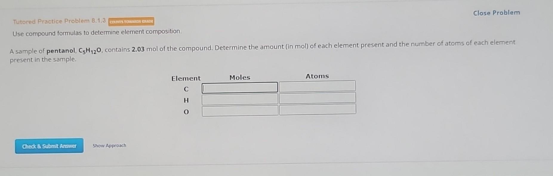Solved Tutored Practice Problem 8.1.3 Use compound formulas | Chegg.com