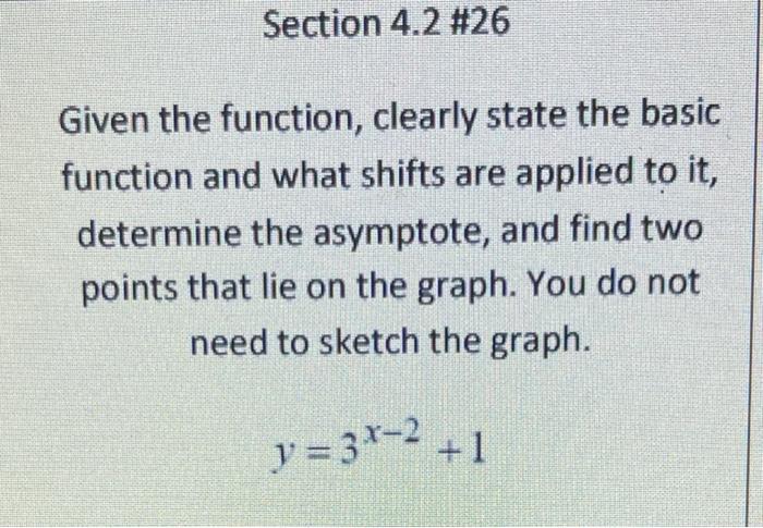 Solved Given the function, clearly state the basic function | Chegg.com