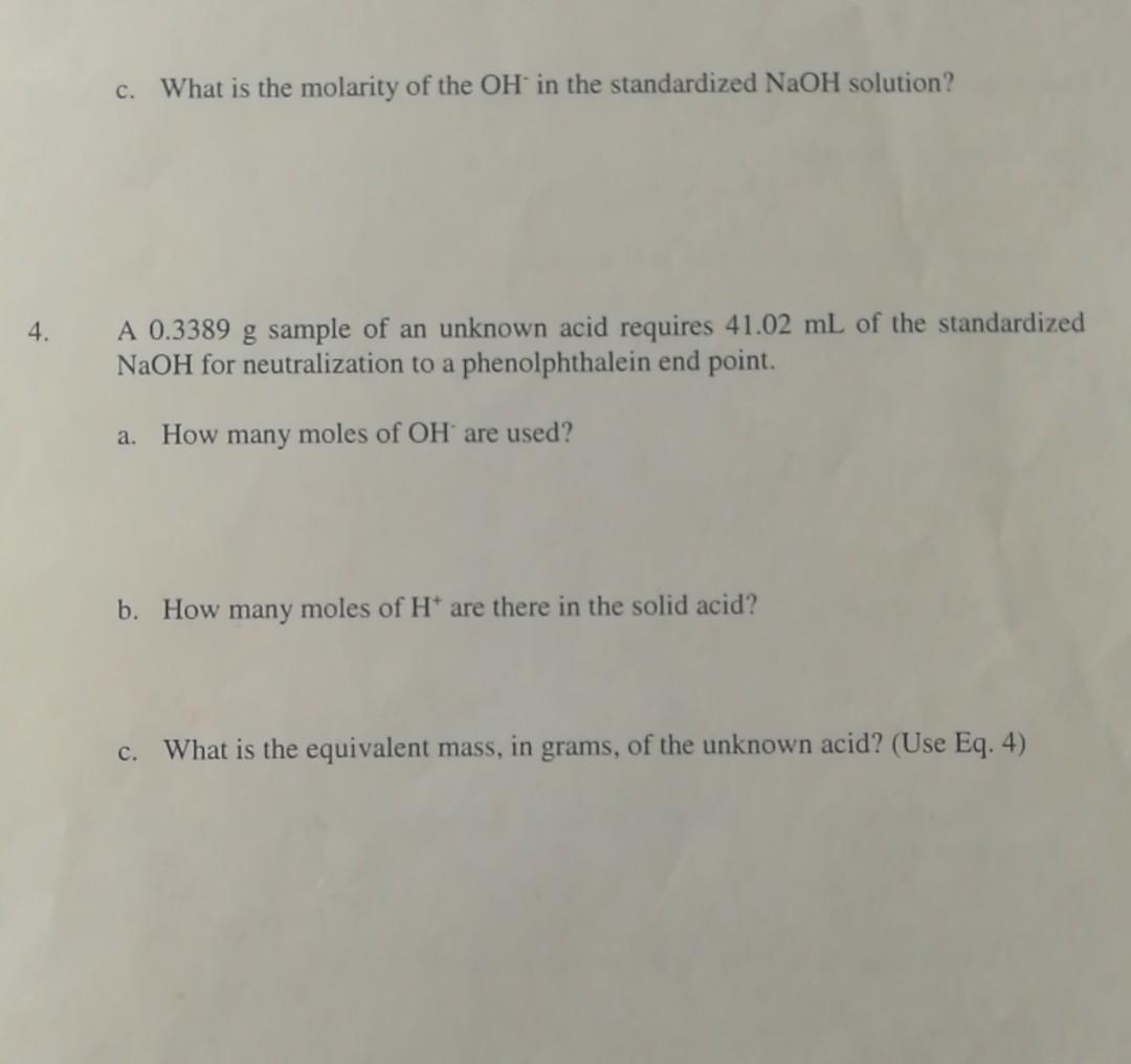 Solved Pre Laboratory Exercise 1 Define The Following 5831