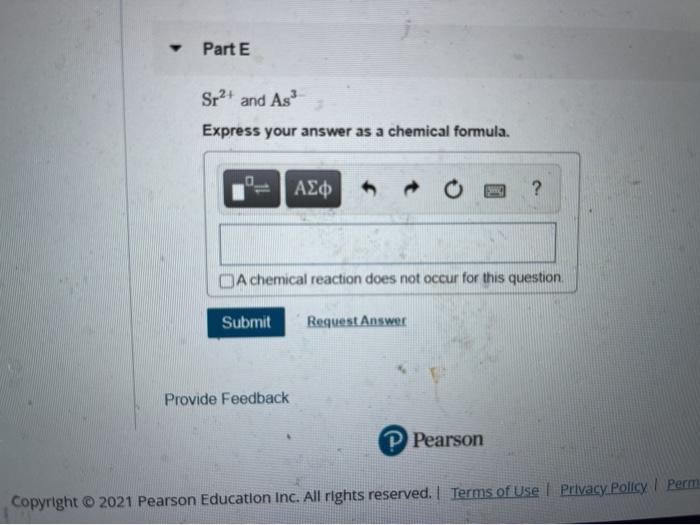 Solved Write the correct ionic formula for the compound | Chegg.com