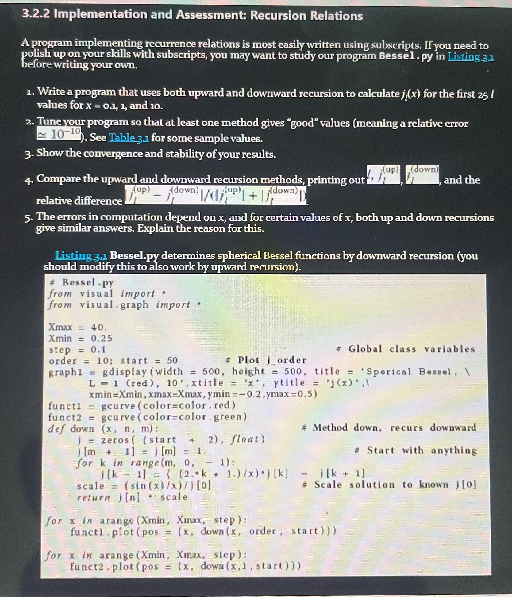 Solved 3.2.2 ﻿Implementation and Assessment: Recursion | Chegg.com