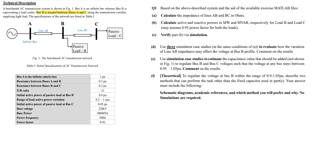 Q1 ﻿Based on the system shown in the figure | Chegg.com