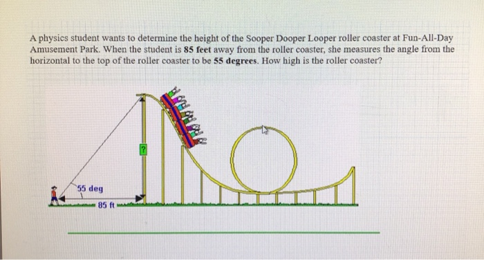 Solved A physics student wants to determine the height of Chegg