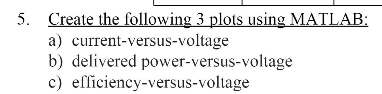 Solved Create the following 3 ﻿plots using MATLAB:a) | Chegg.com