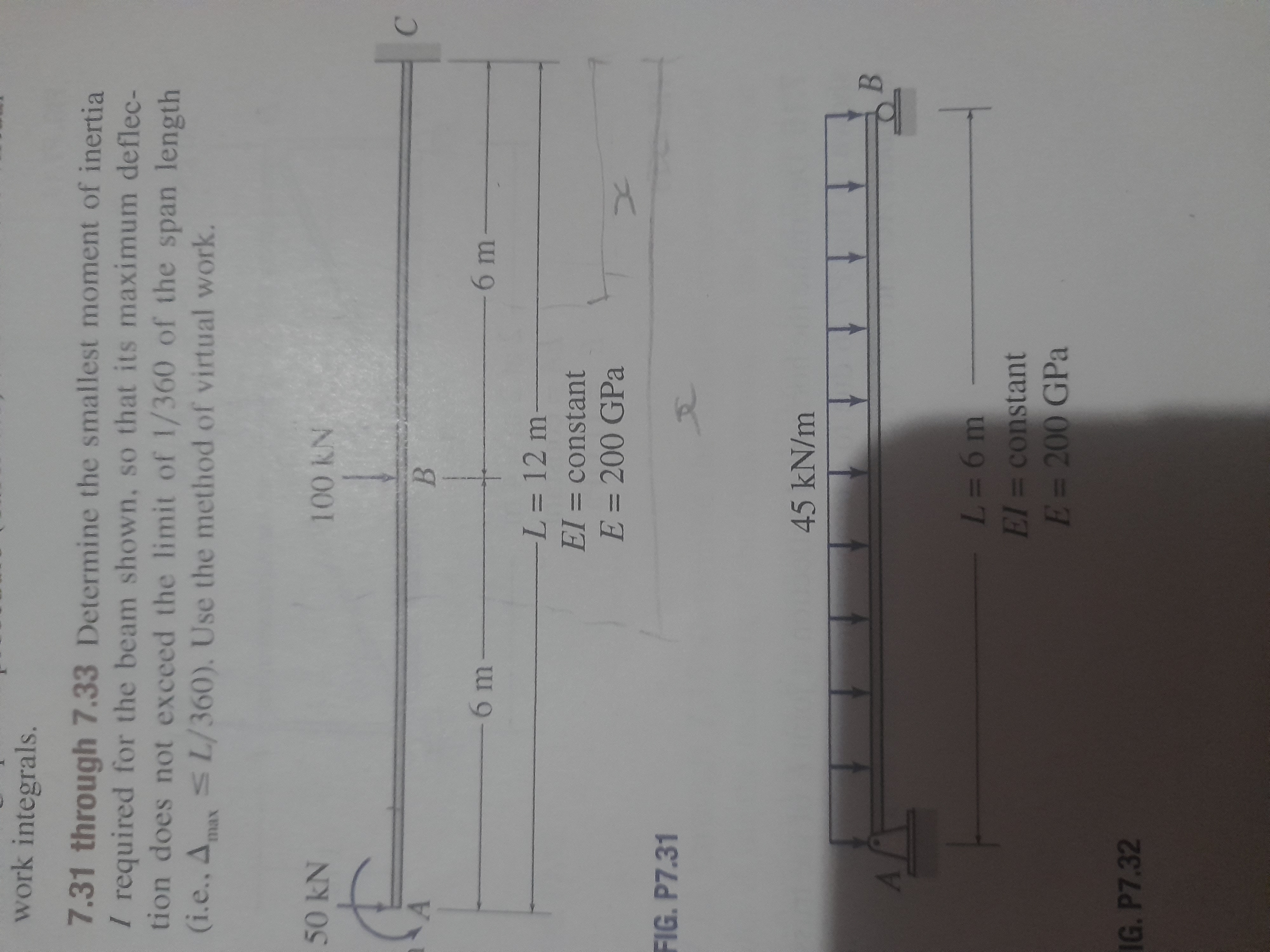 Solved work integrals.7.31 through 7.33 Determine the | Chegg.com