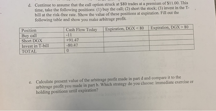 Problem 1 Given The Following Data As Of The Close Chegg Com