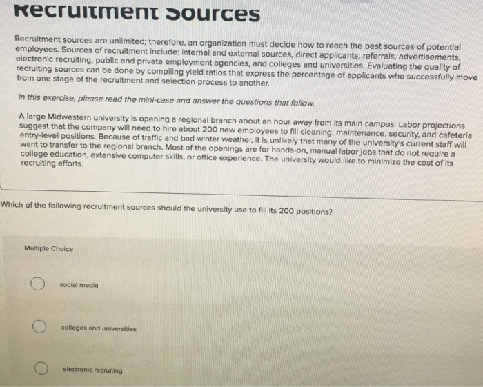 Case study hrm incident in recruitment, selection and placement image