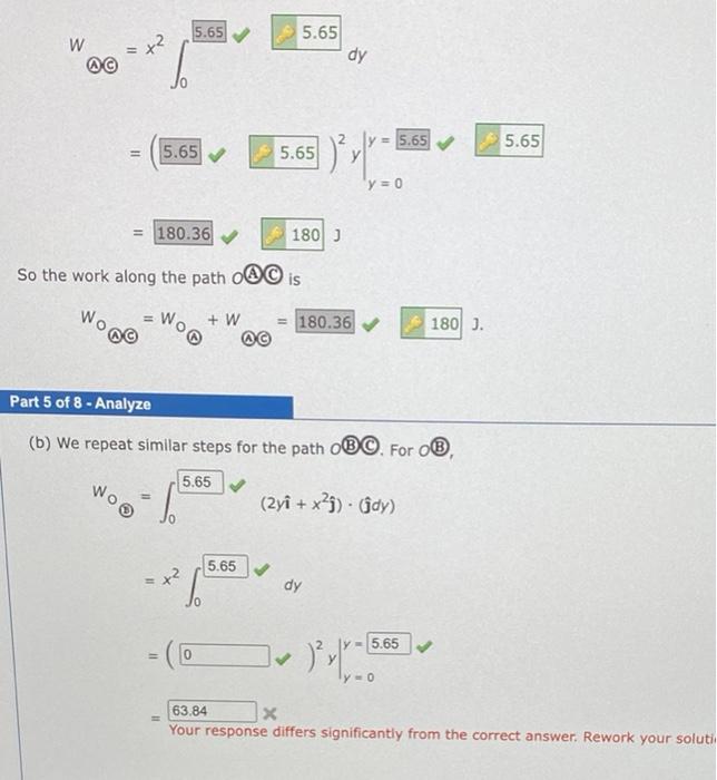 Solved Exercise A Force Acting On A Particle Moving In The | Chegg.com