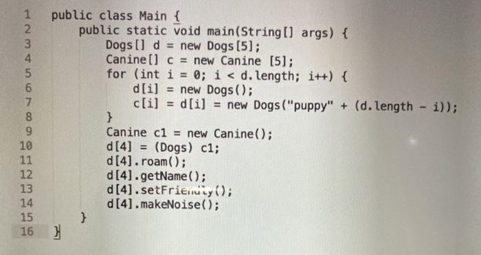 Solved 1. Does the code Compile and if not identify in which | Chegg.com