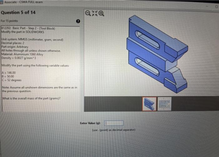 Solved Associate-CSWA FULL exam Question 5 of 14 For 15 | Chegg.com