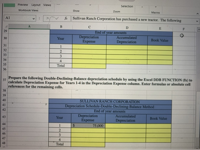 Solved Can you type the correct formula to insert in the | Chegg.com