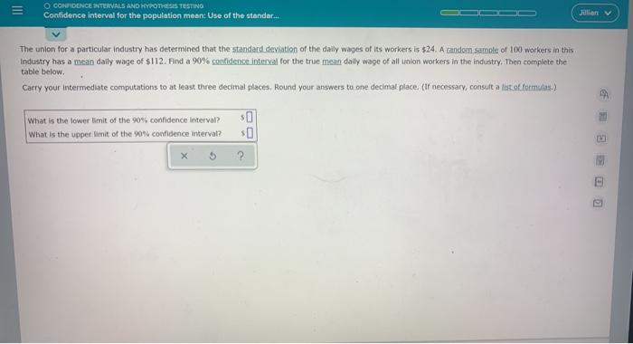Solved III O CONFIDENCE INTERVALS AND HYPOTHESIS TESTING | Chegg.com
