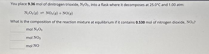 Solved The Decomposition Reaction, C(g)⇌A(g)+2 B(g) Has | Chegg.com