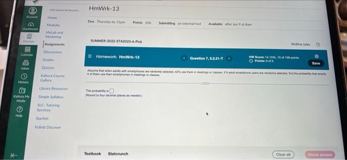Solved Account 3 Dashboard Courses Calendar Inbox History | Chegg.com