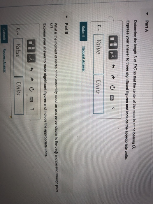 Solved The Pendulum Consists Of A Disk Having A Mass Of 9 Chegg Com