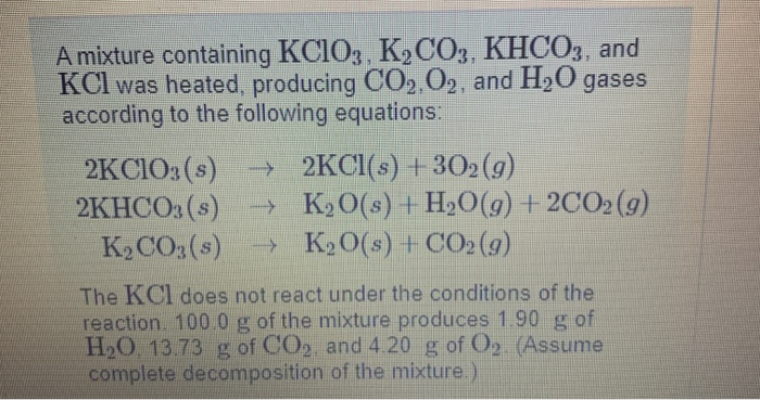 Tổng quan về K₂CO₃ và KHCO₃