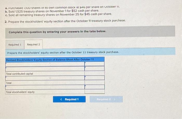 Solved 1. Prepare Journal Entries To Record The Following | Chegg.com