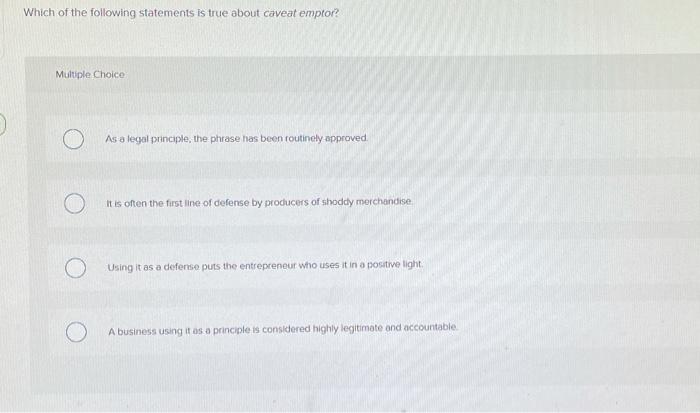 Solved Which of the following statements is true about | Chegg.com
