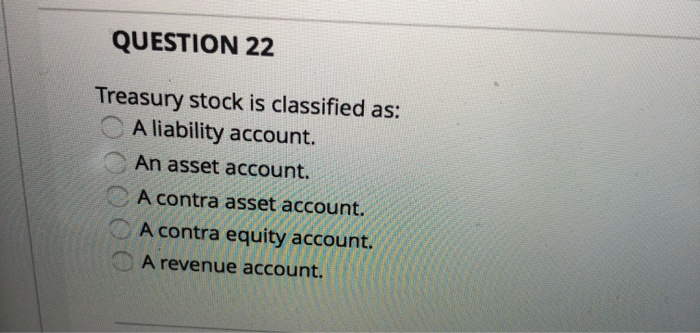 solved-question-22-treasury-stock-is-classified-as-a-chegg