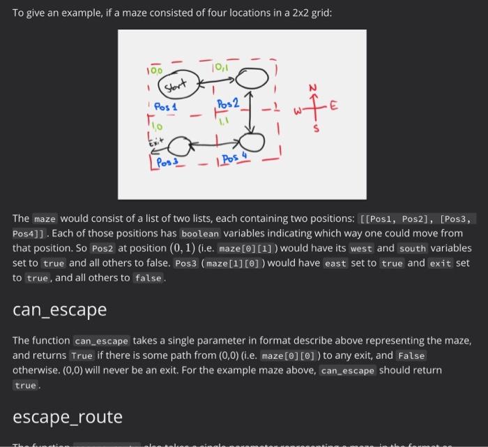 Solved Get Me Out of Here! Introduction Now we get to the | Chegg.com
