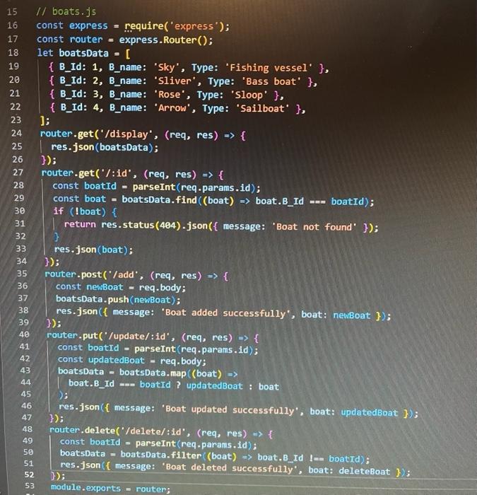 Solved Using Javascript, and the provided code, please | Chegg.com