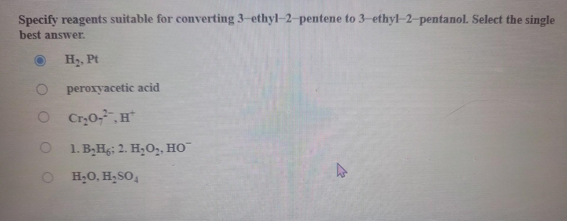 Solved Specify reagents suitable for converting | Chegg.com