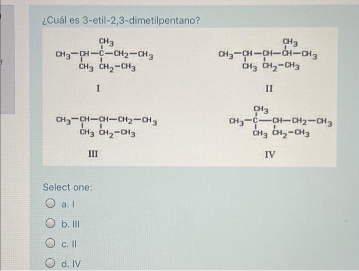 3 etil 2 3 dimetilpentano estructura