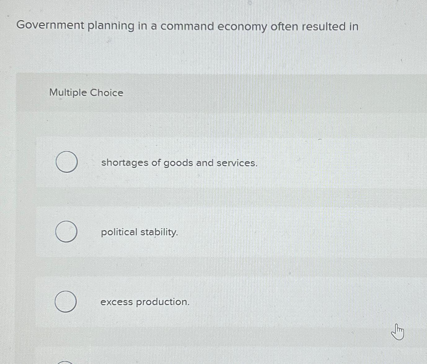 solved-government-planning-in-a-command-economy-often-chegg