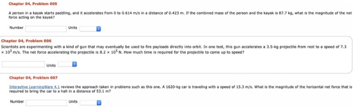 Solved Chapter 04, Problem Oos A person in a kayak starts | Chegg.com