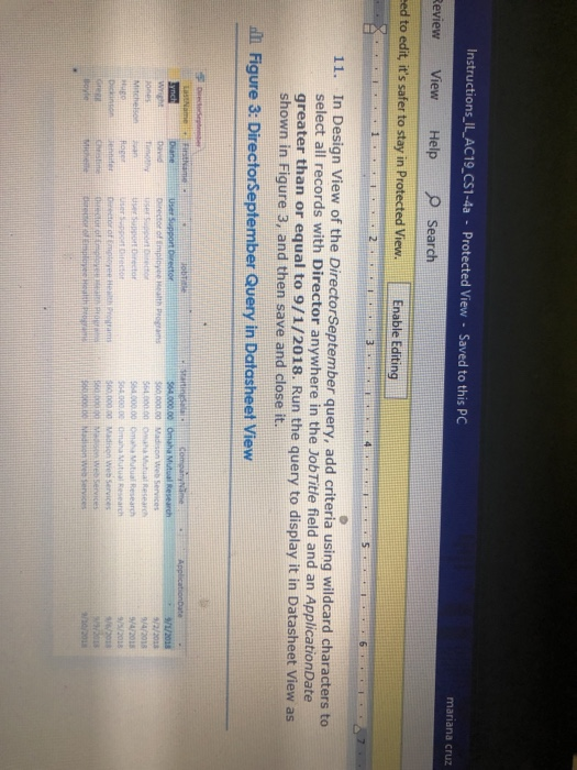 Instructions_IL_AC19_CS1-4a - Protected View - Saved | Chegg.com