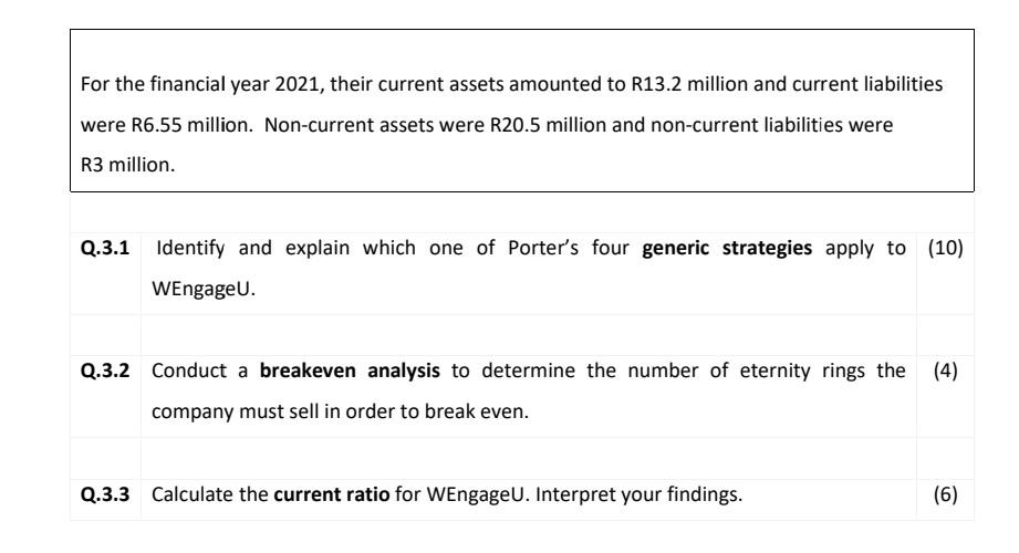 Solved Question 3 (Marks: 20) Consider the following | Chegg.com