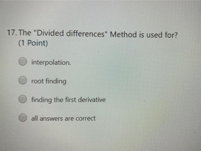 Solved 17. The 