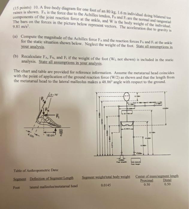 Solved Biomechanics. All please. If you cannot do ut, please | Chegg.com