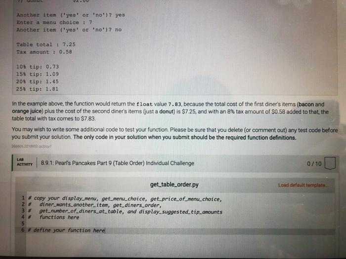 Solved Part 7 Design and write a function named | Chegg.com