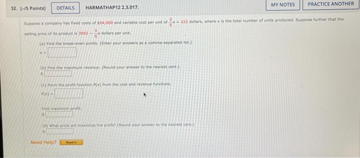 Solved Suppose a company has fixed costs of $5000 and | Chegg.com
