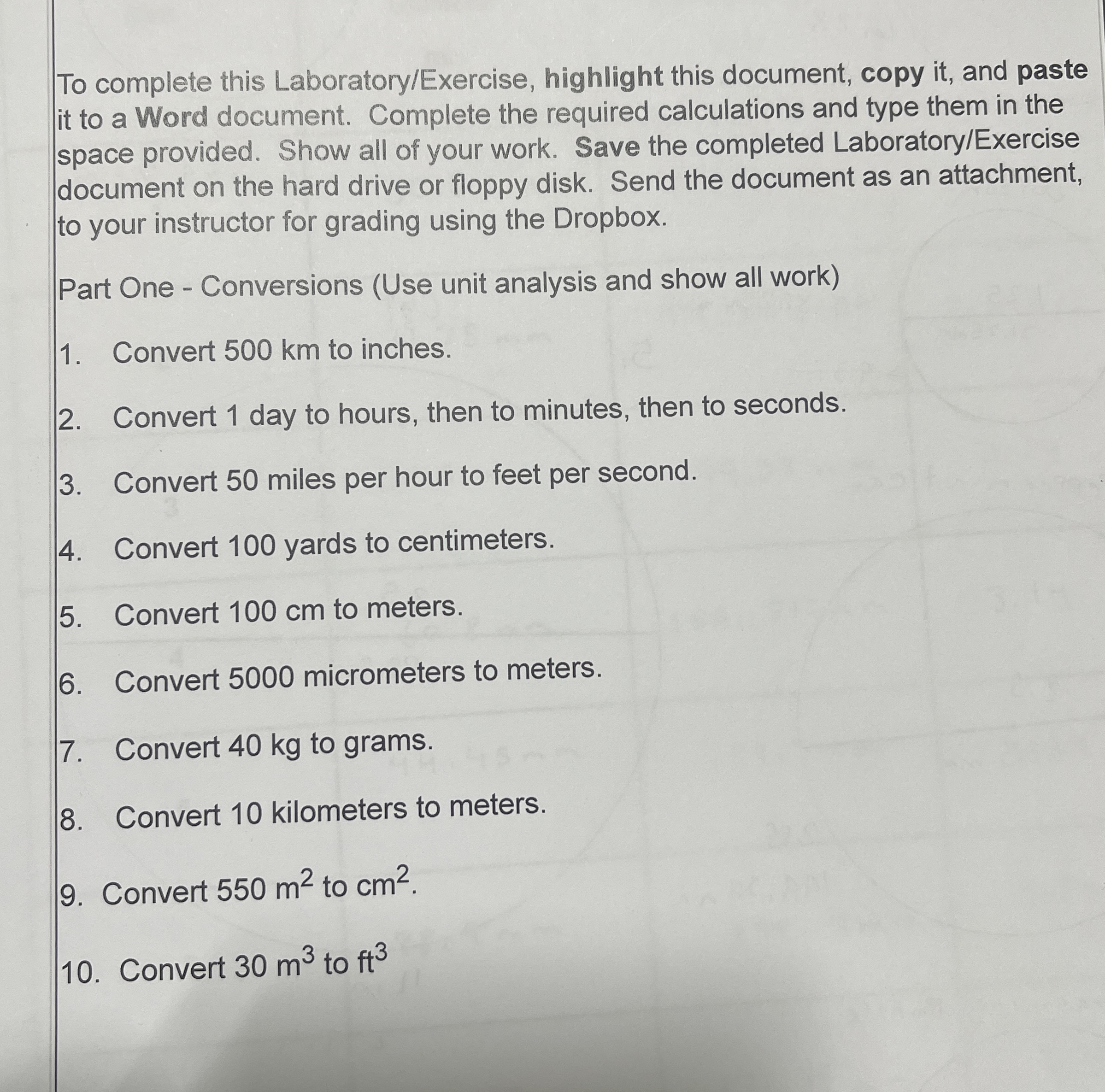 To complete this Laboratory/Exercise, ﻿highlight this | Chegg.com