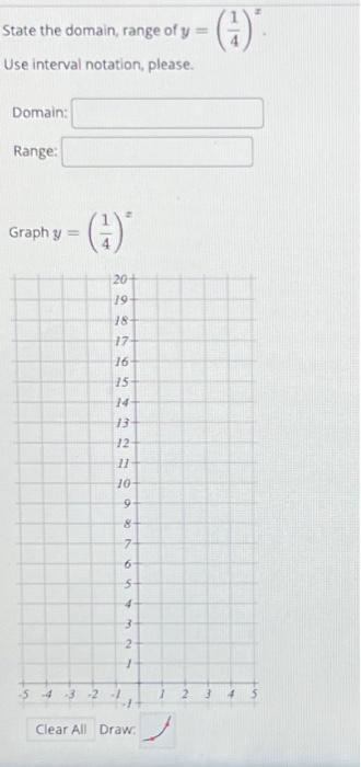 domain and range of y 1 2x 2