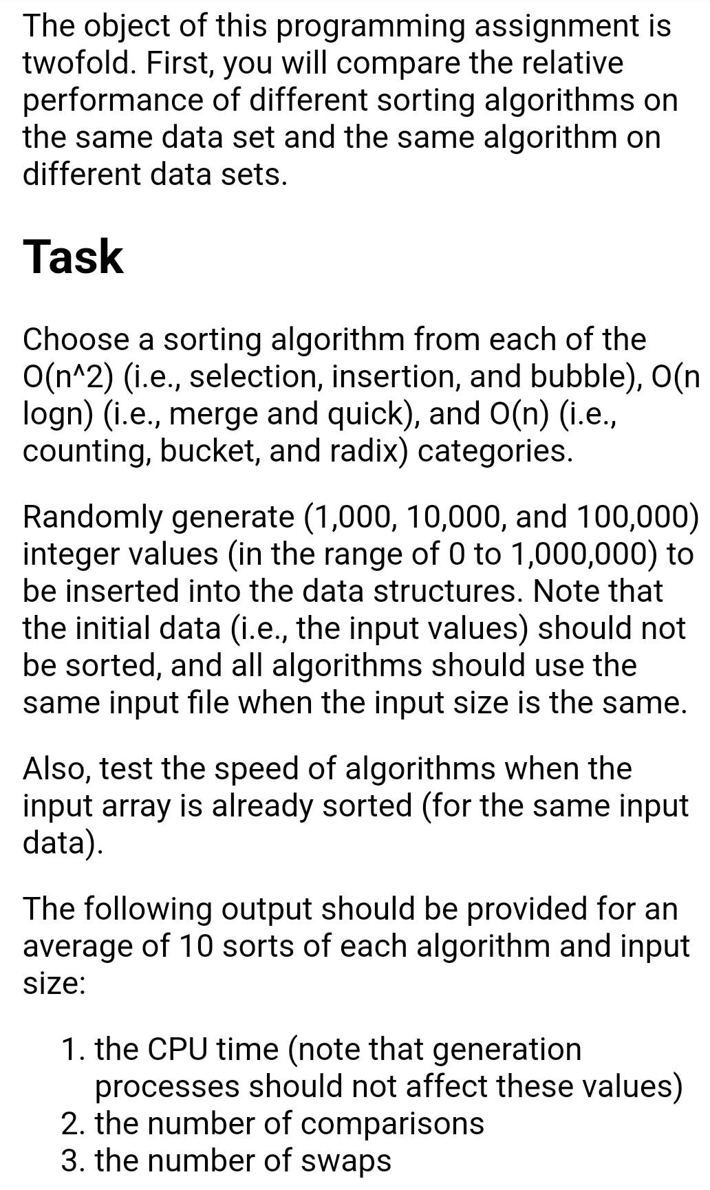 programming double assignment