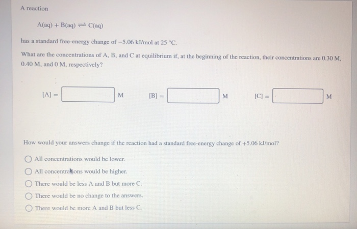 Solved A critical reaction in the production of energy to do | Chegg.com