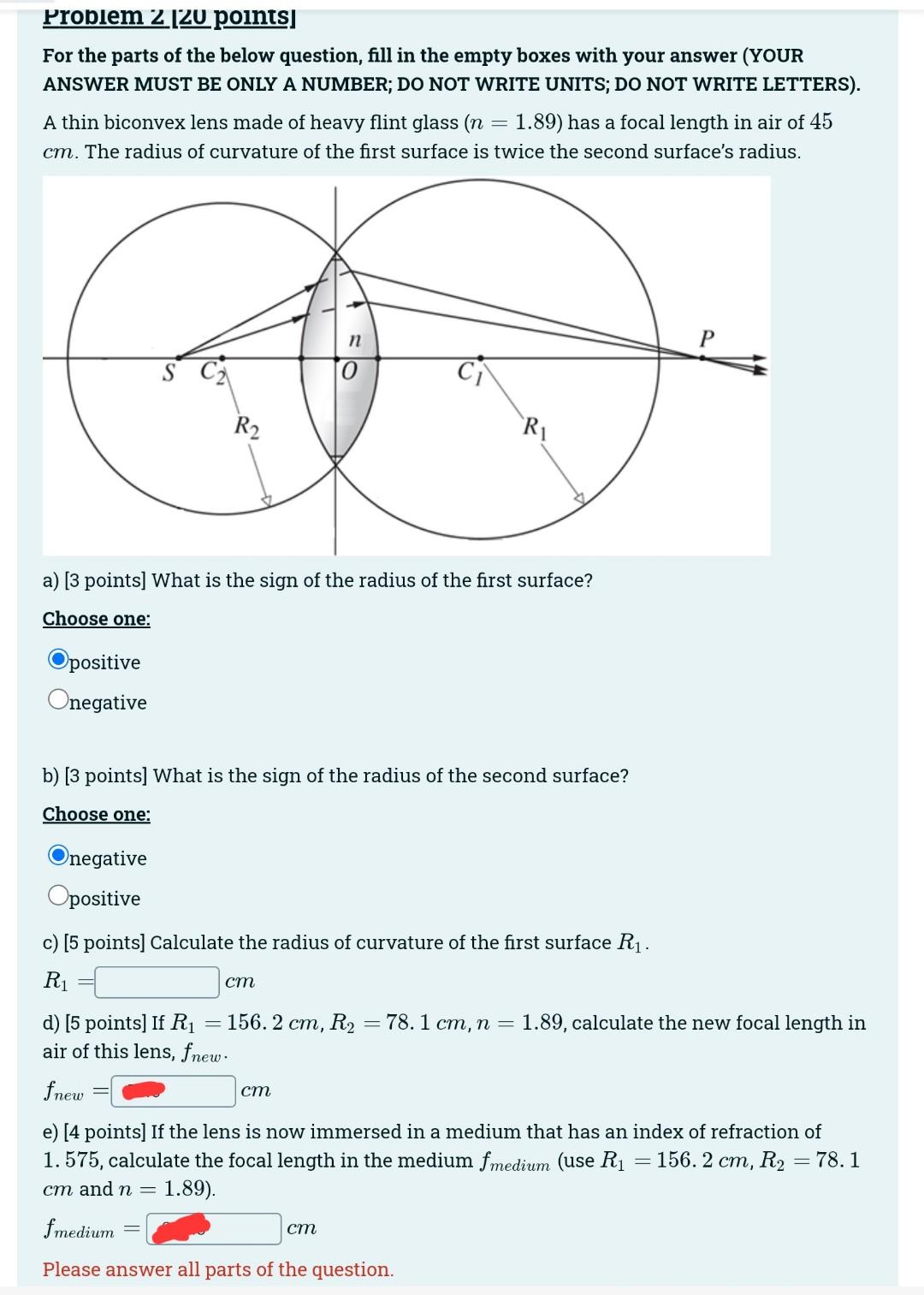 Solved Problem 2.120 points) For the parts of the below | Chegg.com